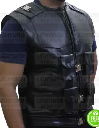 Blade Movie Wesley Snipes Leather Tactical Vest Blade Movie Wesley Snipes Leather Tactical Vest