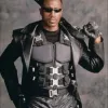 BLADE WESLEY SNIPES COSTUME LEATHER VEST BLADE WESLEY SNIPES COSTUME LEATHER VEST