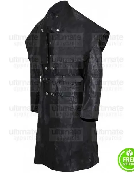 BLOODBORNE JOE SIMS (YHARNAMITE) LEATHER COSTUME COAT BLOODBORNE JOE SIMS (YHARNAMITE) LEATHER COSTUME COAT
