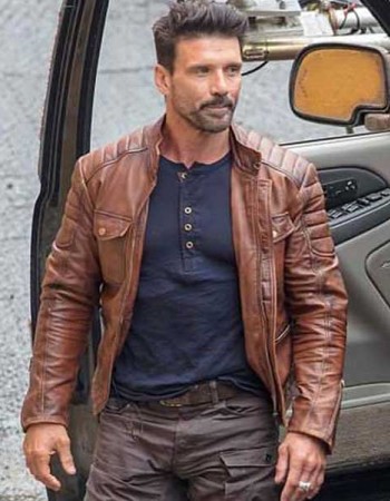 BOSS LEVEL FRANK GRILLO (ROY PULVER) LEATHER JACKET