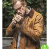 BOYD HOLBROOK BROWN LEATHER JACKET