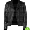 BRANDO BLACK BIKER LEATHER JACKET BRANDO BLACK BIKER LEATHER JACKET
