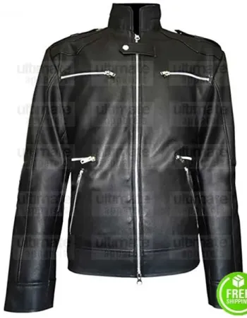 BREAKING BAD SEASON 5 AARON PAUL (JESSE PINKMAN) LEATHER JACKET