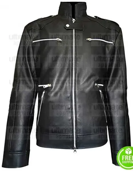 BREAKING BAD SEASON 5 AARON PAUL (JESSE PINKMAN) LEATHER JACKET
