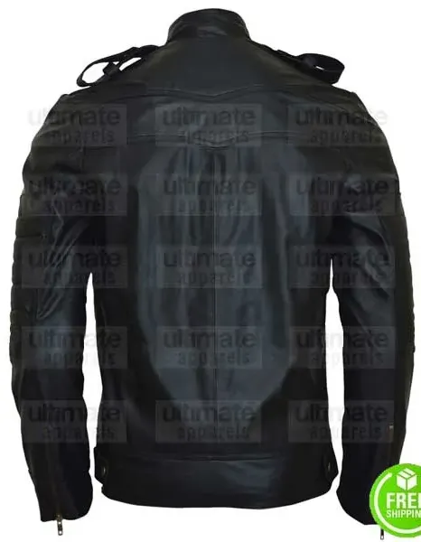 BREAKING BAD SEASON 5 AARON PAUL (JESSE PINKMAN) LEATHER JACKET