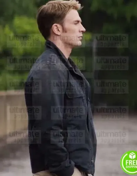 CAPTAIN AMERICA WINTER SOLDIER CHRIS EVANS COTTON JACKET
