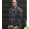 CAPTAIN AMERICA WINTER SOLDIER CHRIS EVANS COTTON JACKET