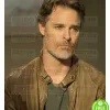 CEDAR COVE DYLAN NEAL (JACK GRIFFITH) BROWN LEATHER JACKET