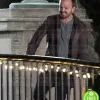 CENTRAL INTELLIGENCE AARON PAUL (PHIL) LEATHER COAT