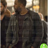CHICAGO P.D LAROYCE HAWKINS (KEVIN ATWATER) BLACK COTTON JACKET