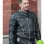 CHICAGO P.D NICK WECHSLER (KENNY RIXTON) BLACK BIKER LEATHER JACKET