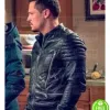CHICAGO P.D NICK WECHSLER (KENNY RIXTON) BLACK BIKER LEATHER JACKET CHICAGO P.D NICK WECHSLER (KENNY RIXTON) BLACK BIKER LEATHER JACKET