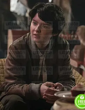 CHILLING ADVENTURES OF SABRINA LACHLAN WATSON (THEO PUTNAM) BOMBER LEATHER JACKET