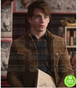 CHILLING ADVENTURES OF SABRINA ROSS LYNCH (HARVEY KINKLE) BROWN SUEDE LEATHER JACKET CHILLING ADVENTURES OF SABRINA ROSS LYNCH (HARVEY KINKLE) BROWN SUEDE LEATHER JACKET