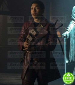 CHILLING ADVENTURES OF SABRINA CHANCE PERDOMO (AMBROSE SPELLMAN ) LEATHER COAT CHILLING ADVENTURES OF SABRINA CHANCE PERDOMO (AMBROSE SPELLMAN ) LEATHER COAT