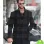 CHRIS HEMSWORTH BLACK WOOL COAT