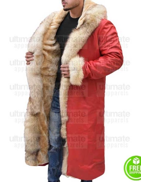 CHRISTMAS CHRONICLES KURT RUSSELL (SANTA CLAUS) LEATHER COAT CHRISTMAS CHRONICLES KURT RUSSELL (SANTA CLAUS) LEATHER COAT