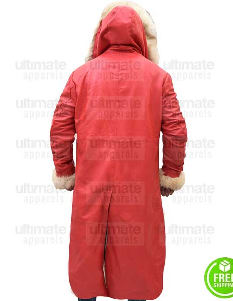 CHRISTMAS CHRONICLES KURT RUSSELL (SANTA CLAUS) LEATHER COAT CHRISTMAS CHRONICLES KURT RUSSELL (SANTA CLAUS) LEATHER COAT