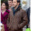 CHRISTMAS IN HOMESTEAD JEFF BRANSON (VINCE HAWKINS) BROWN LEATHER JACKET CHRISTMAS IN HOMESTEAD JEFF BRANSON (VINCE HAWKINS) BROWN LEATHER JACKET