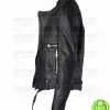 CLASSIC CAFE RACER BLACK LEATHER JACKET CLASSIC CAFE RACER BLACK LEATHER JACKET