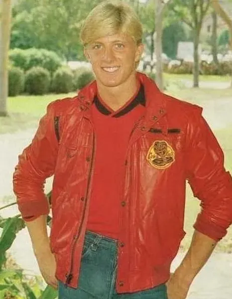 COBRA KAI JOHNNY LAWRENCE RED JACKET COBRA KAI JOHNNY LAWRENCE RED JACKET