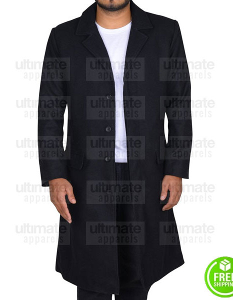 CONSTANTINE KEANU REEVES (JOHN CONSTANTINE) BLACK TRENCH COAT CONSTANTINE KEANU REEVES (JOHN CONSTANTINE) BLACK TRENCH COAT
