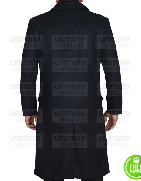 CONSTANTINE KEANU REEVES (JOHN CONSTANTINE) BLACK TRENCH COAT