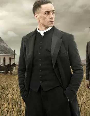 DAMNATION KILLIAN SCOTT (SETH DAVENPORT) BLACK COAT & VEST
