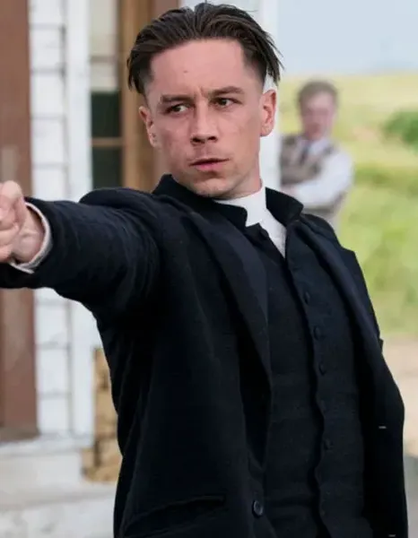 DAMNATION KILLIAN SCOTT (SETH DAVENPORT) BLACK COAT & VEST
