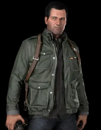 DEAD RISING 4 FRANK WEST GREEN JACKET