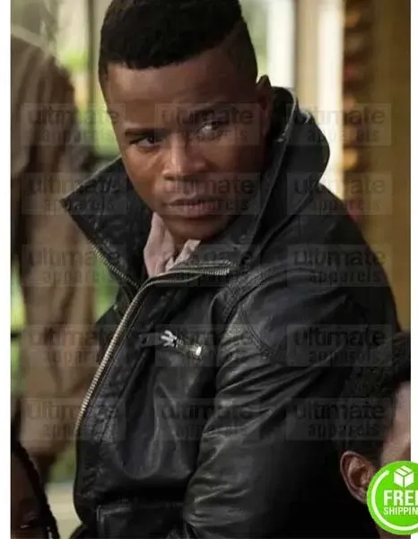 DEAR WHITE PEOPLE MARQUE RICHARDSON (REGGIE GREEN) BROWN LEATHER JACKET DEAR WHITE PEOPLE MARQUE RICHARDSON (REGGIE GREEN) BROWN LEATHER JACKET
