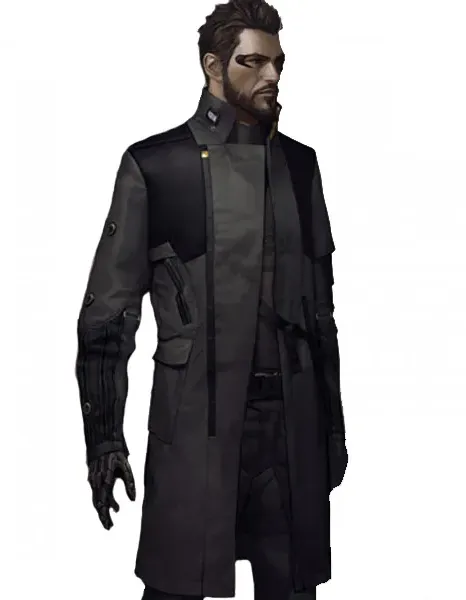 DEUS EX MANKIND DIVIDED GAME ADAM JENSEN BLACK COAT DEUS EX MANKIND DIVIDED GAME ADAM JENSEN BLACK COAT