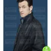 DIETLAND ADAM ROTHENBERG (DOMINIC O'SHEA) BLACK LEATHER JACKET
