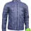DISTRESSED BLUE LEATHER JACKET