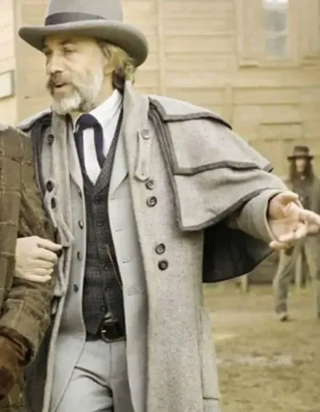 DJANGO UNCHAINED CHRISTOPH WALTZ (KING SCHULTZ) GREY COAT