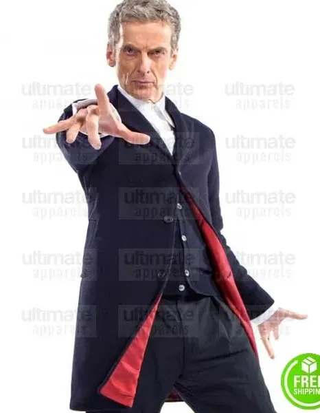 DOCTOR WHO PETER CAPALADI BLACK COAT