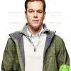 DOWNSIZING MATT DAMON (PAUL SAFRANEK) GREEN COTTON JACKET DOWNSIZING MATT DAMON (PAUL SAFRANEK) GREEN COTTON JACKET