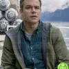 DOWNSIZING MATT DAMON (PAUL SAFRANEK) GREEN COTTON JACKET DOWNSIZING MATT DAMON (PAUL SAFRANEK) GREEN COTTON JACKET