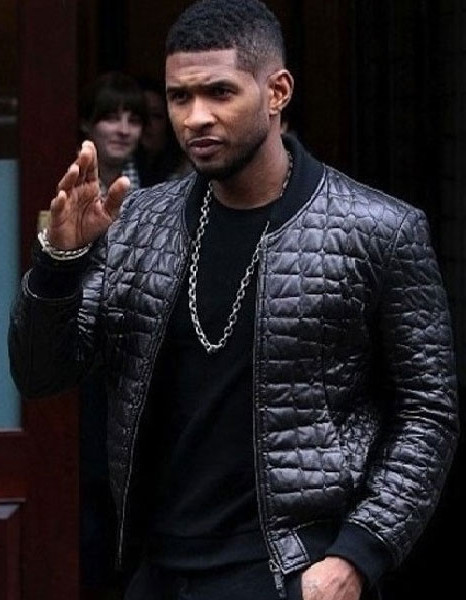 DRAKE QUILTED BLACK BOMBER LEATHER JACKET DRAKE QUILTED BLACK BOMBER LEATHER JACKET