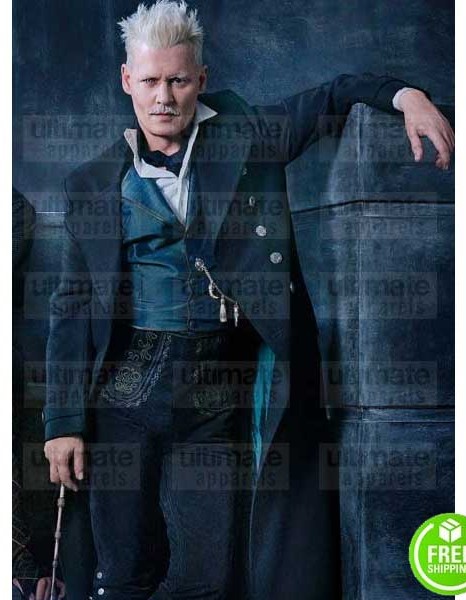 FANTASTIC BEAST THE CRIMES OF GRINDELWALD JOHNNY DEPP (GELLERT GRINDELWALD) COAT FANTASTIC BEAST THE CRIMES OF GRINDELWALD JOHNNY DEPP (GELLERT GRINDELWALD) COAT