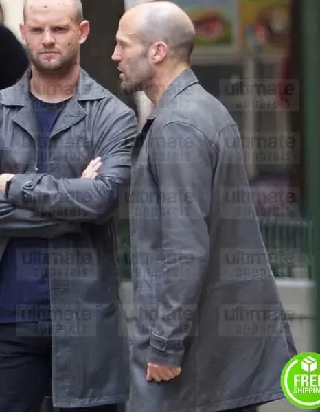 FAST AND FURIOUS 8 JASON STATHAM (DECKARD SHAW) COTTON COAT FAST AND FURIOUS 8 JASON STATHAM (DECKARD SHAW) COTTON COAT