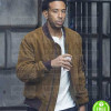 FAST AND FURIOUS 9 LUDACRIS (TEJ PARKER) SUEDE/COTTON JACKET