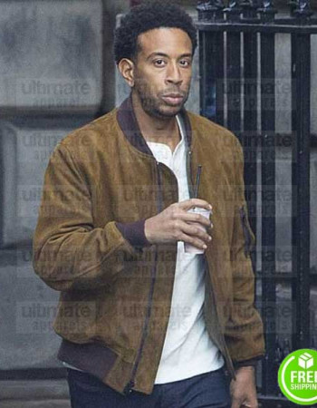 FAST AND FURIOUS 9 LUDACRIS (TEJ PARKER) SUEDE/COTTON JACKET