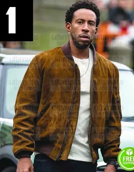 FAST AND FURIOUS 9 LUDACRIS (TEJ PARKER) SUEDE/COTTON JACKET