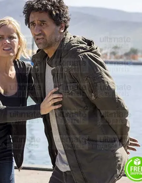 FEAR THE WALKING DEAD CLIFF CURTIS (TRAVIS MANAWA) COTTON JACKET FEAR THE WALKING DEAD CLIFF CURTIS (TRAVIS MANAWA) COTTON JACKET