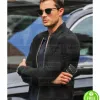 FIFTY SHADES FREED JAMIE DORMAN (CHRISTIAN GREY) BLACK SUEDE JACKET FIFTY SHADES FREED JAMIE DORMAN (CHRISTIAN GREY) BLACK SUEDE JACKET