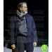 FINAL SCORE PIERCE BROSNAN (DIMITRI) BLUE COTTON COAT