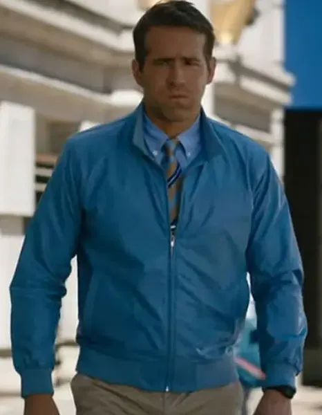 FREE GUY RYAN REYNOLDS BOMBER JACKET FREE GUY RYAN REYNOLDS BOMBER JACKET