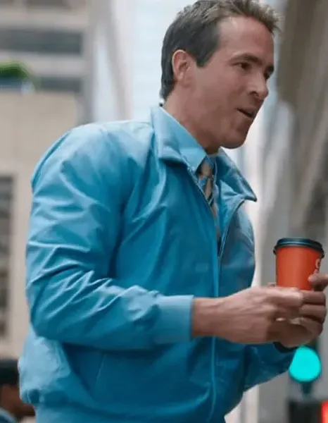 FREE GUY RYAN REYNOLDS BOMBER JACKET FREE GUY RYAN REYNOLDS BOMBER JACKET