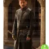 GAME OF THRONES JAIME LANNISTER BLACK LEATHER COSTUME COAT GAME OF THRONES JAIME LANNISTER BLACK LEATHER COSTUME COAT